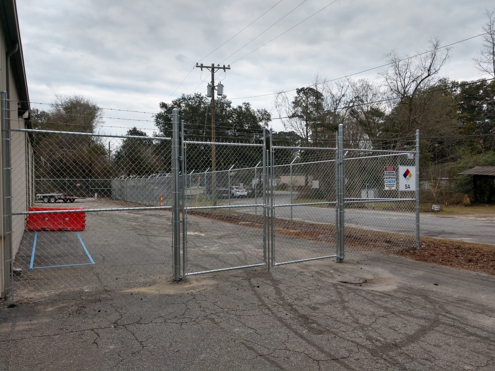 Custom Chain Link Gates Savannah Gate and Fence