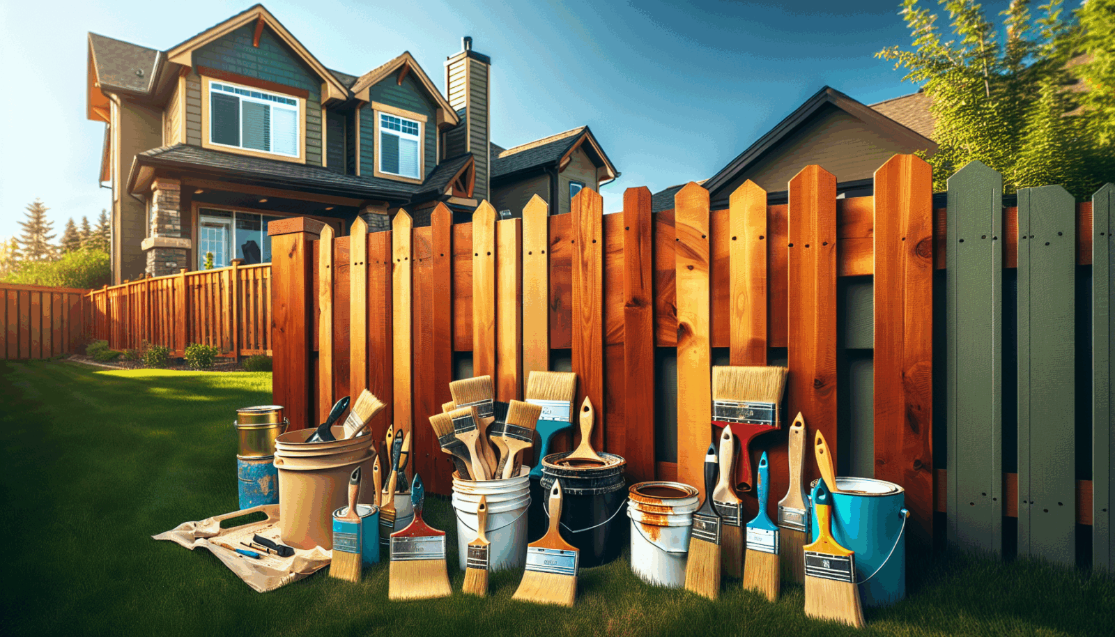 You are currently viewing How to Paint and Stain Your Wood Picket Fence