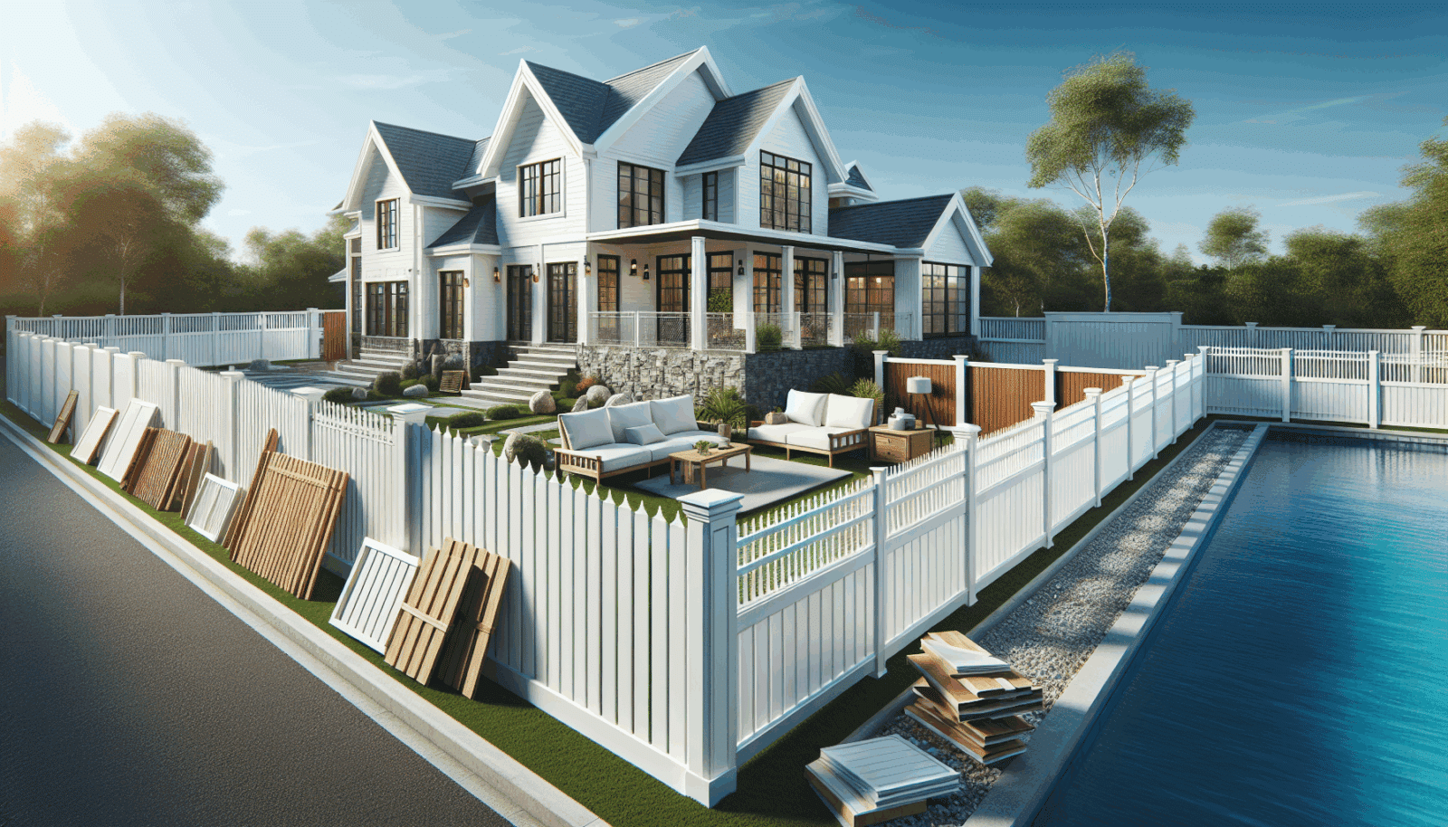 You are currently viewing Cost Analysis of White Vinyl Fence vs. Other Materials