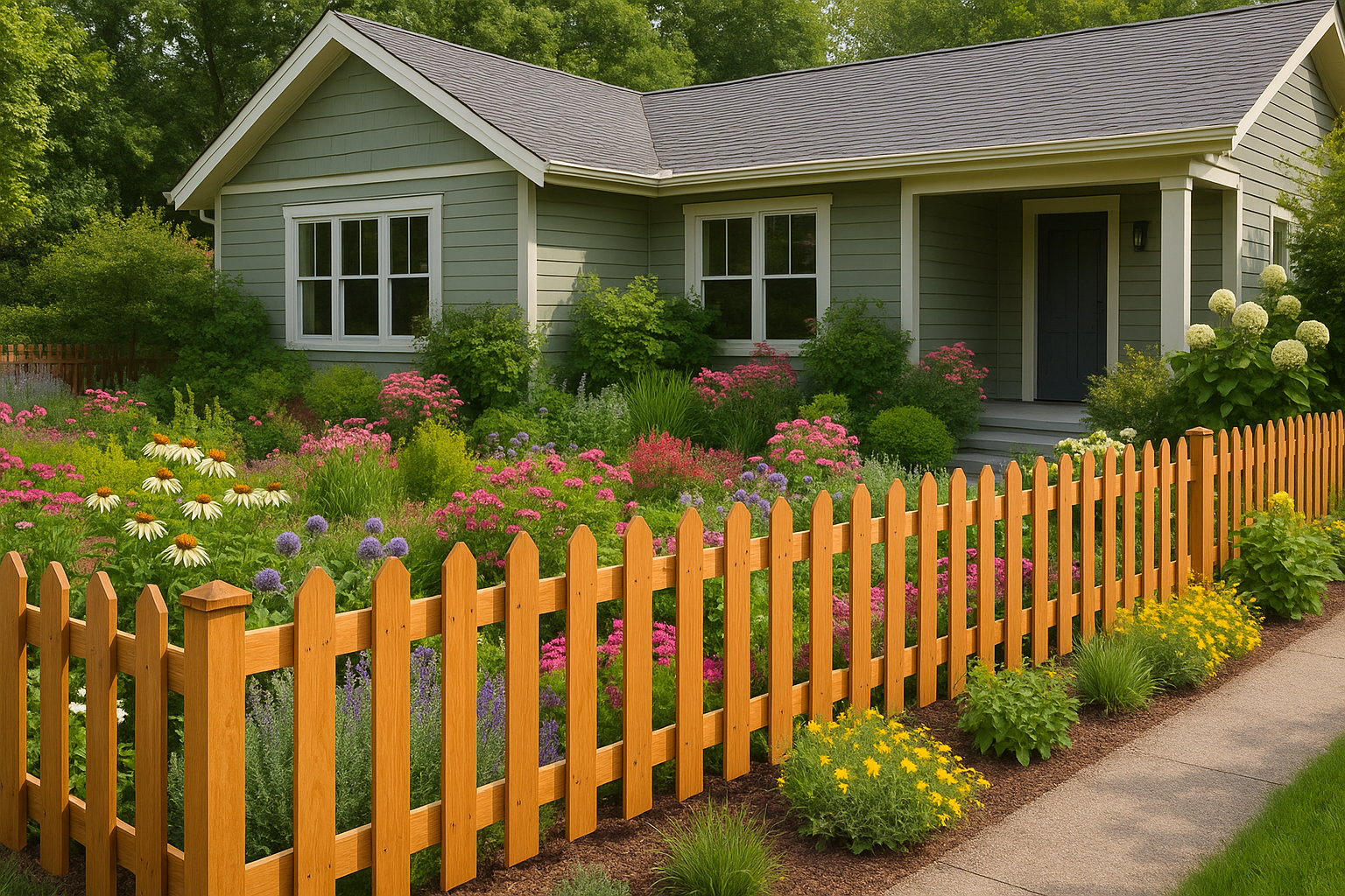 You are currently viewing How to Incorporate a Wood Picket Fence in Your Garden Design