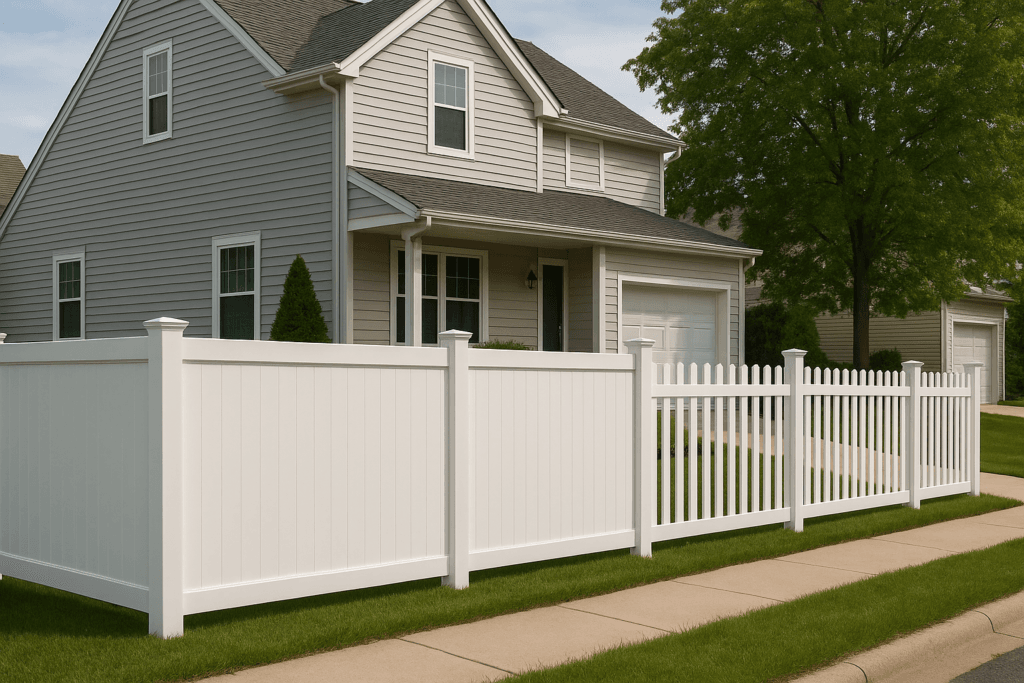 Read more about the article Choosing the Right Design for Your White Vinyl Fence