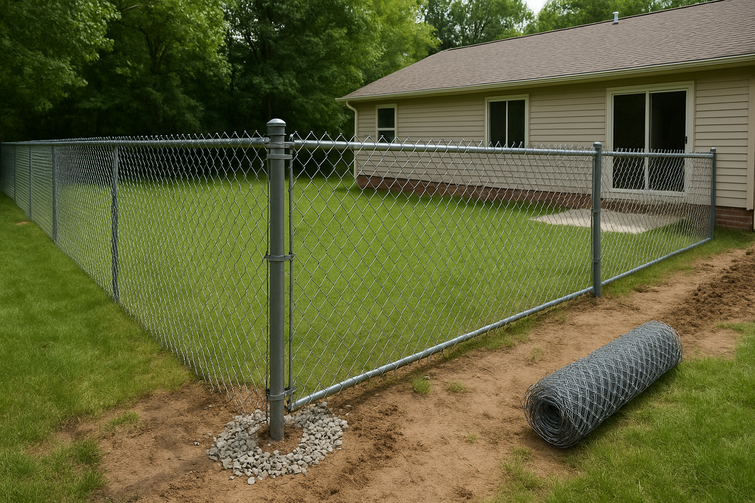 You are currently viewing Residential Chain Link Fence Installation: Step-by-Step