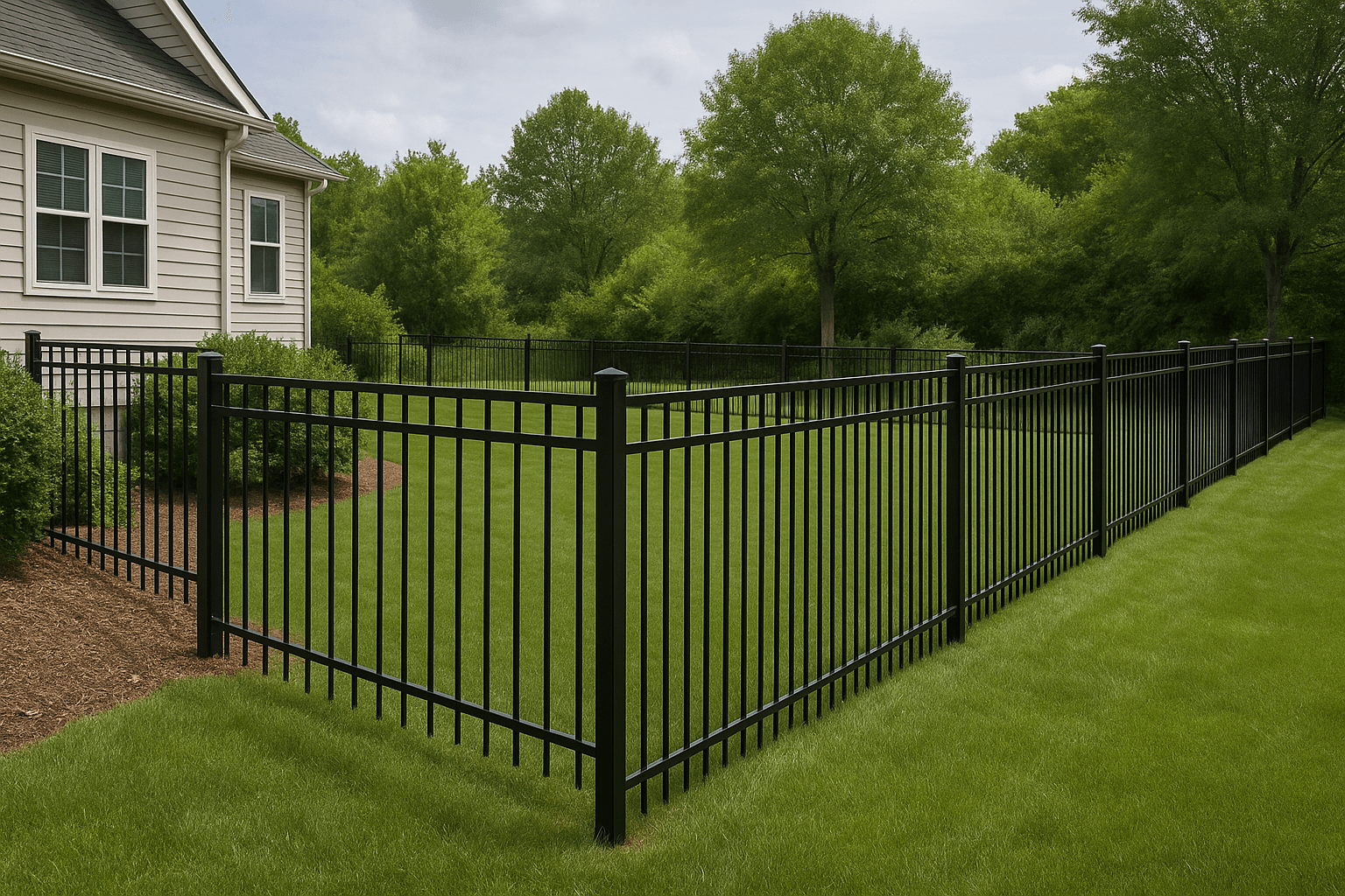 You are currently viewing Low-Maintenance Aluminum Fence: The Best Choice for Pet Owners